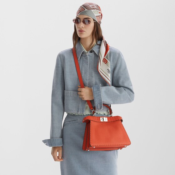 Peekaboo ISeeU Small With 556 Hand-Sewn Topstitches - Image 2